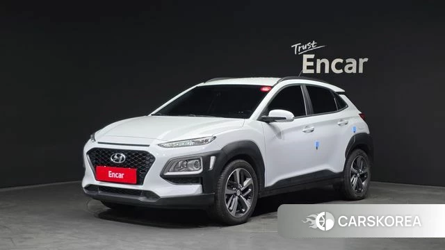 Hyundai Kona 2018 Белый из Кореи