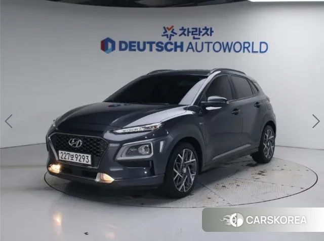 Hyundai Kona Hybrid 2019 Серый из Кореи