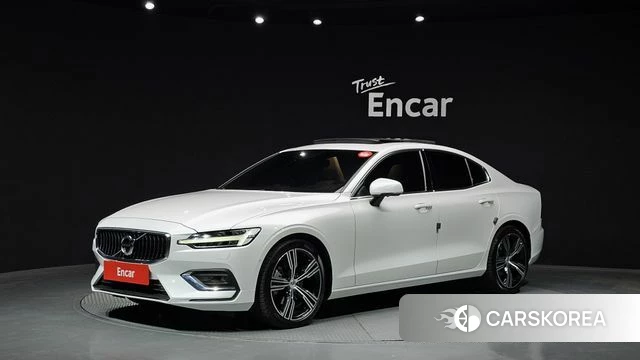 Volvo S60 3rd generation 2020 Белый из Кореи