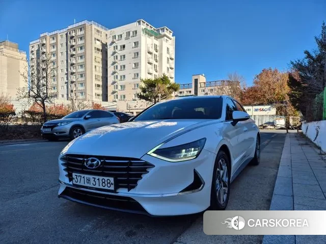 Hyundai Sonata (DN8) 2020 Белый из Кореи
