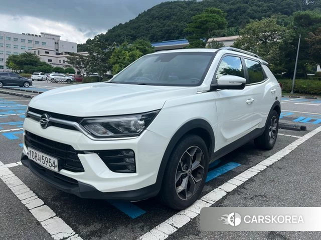 Ssangyong Beautiful Korando 2020 Белый из Кореи