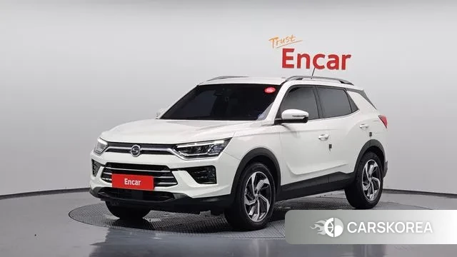 Ssangyong Beautiful Korando 2021 Белый из Кореи
