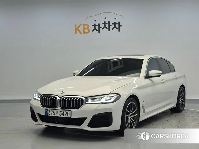 BMW 5 Series (G30) 2020 Белый из Кореи