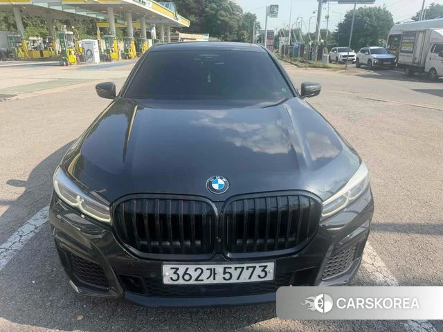 BMW 7 Series (G11) 2020 Черный из Кореи