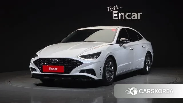 Hyundai Sonata (DN8) 2020 Белый из Кореи