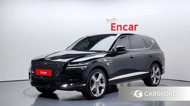 Genesis GV80 2021 Черный из Кореи