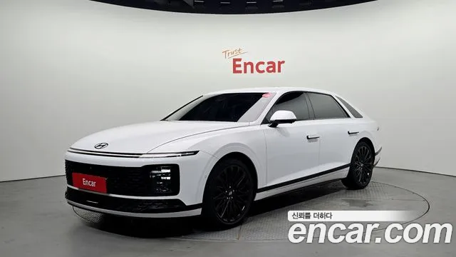 Hyundai Grandeur Hybrid (GN7) 2023 Белый из Кореи