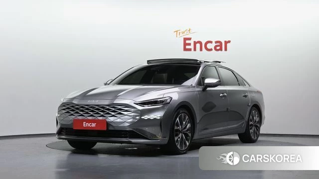 Kia K8 2021 Серебристо-серый из Кореи