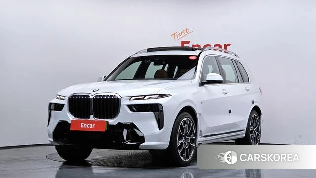 BMW X7 (G07) 2024 Белый из Кореи