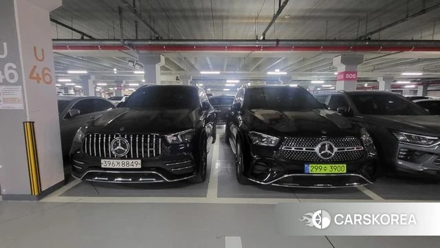 Mercedes-Benz GLE-Class W167 2020 Синий из Кореи