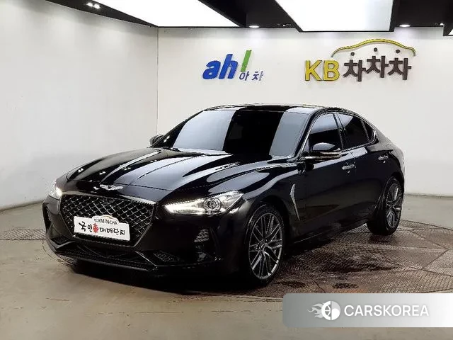 Genesis G70 2018 Черный из Кореи