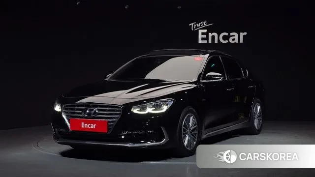 Hyundai Grandeur IG Hybrid 2018 Черный из Кореи