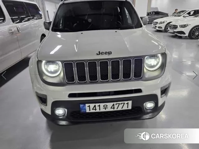 Jeep Renegade 2021 Белый из Кореи