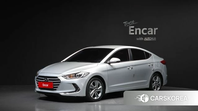 Hyundai Avante AD 2018 Серебристо-серый из Кореи