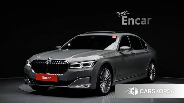 BMW 7 Series (G11) 2020 Серебристо-серый из Кореи