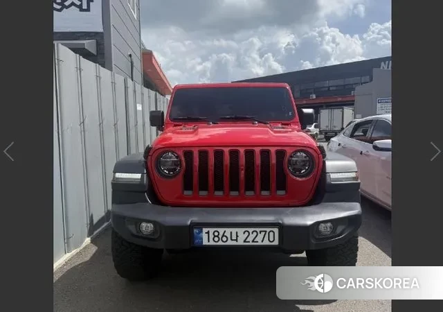 Jeep Wrangler (JL) 2022 Красный из Кореи