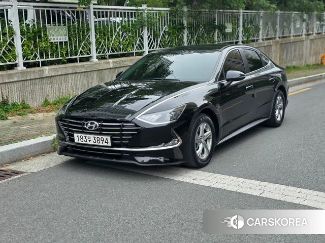 Hyundai Sonata (DN8) 2021 Черный из Кореи
