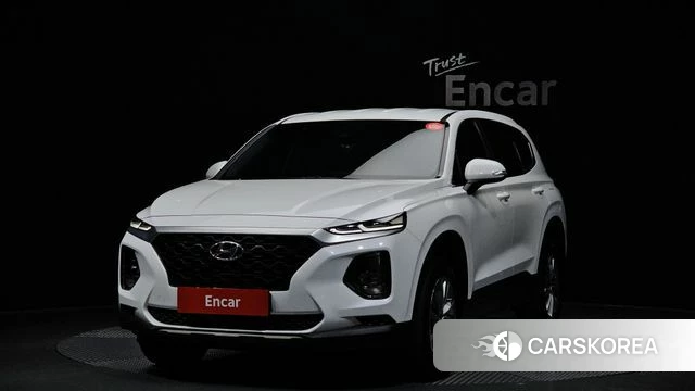 Hyundai Santa Fe TM 2018 Белый из Кореи