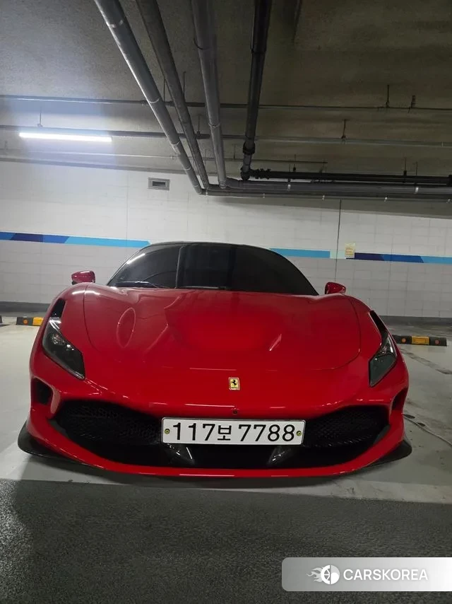 Ferrari F8 Tributo 2021 Красный из Кореи