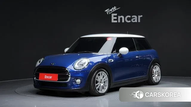 Mini Cooper 2018 Синий из Кореи