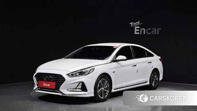 Hyundai Sonata New Rise Hybrid 2018 Белый из Кореи
