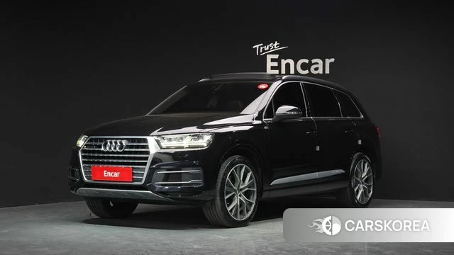 Audi Q7 (4M) 2019 Черный из Кореи