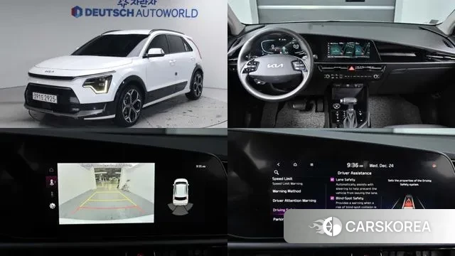 Kia Di Ol Nu Niro 2022 Белый из Кореи