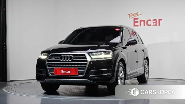 Audi Q7 (4M) 2019 Черный из Кореи