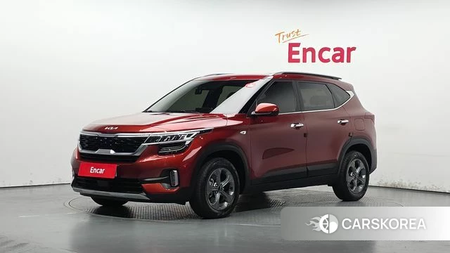 Kia Seltos 2022 Красный из Кореи