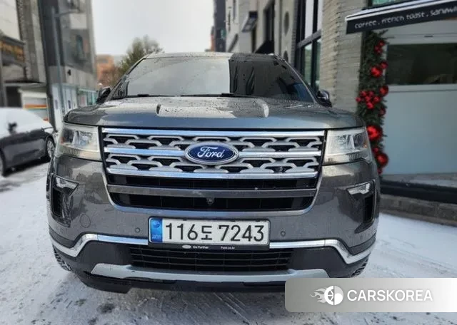 Ford Explorer 2018 Серый из Кореи