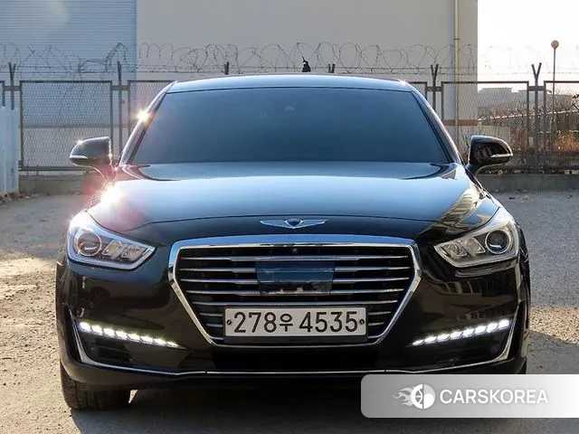 Genesis EQ900 2018 Черный из Кореи