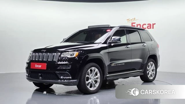 Jeep Grand Cherokee 2021 Черный из Кореи