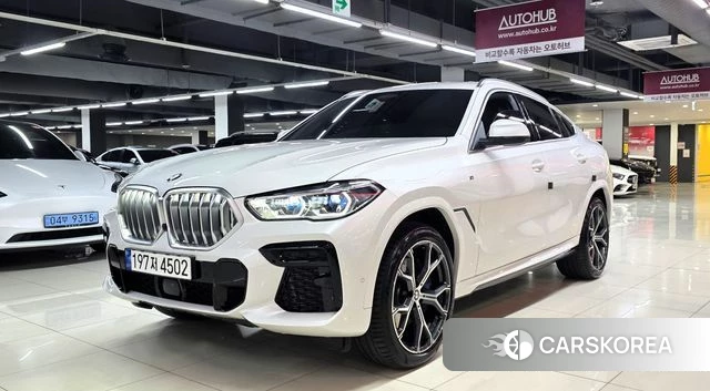 BMW X6 (G06) 2022 Белый из Кореи