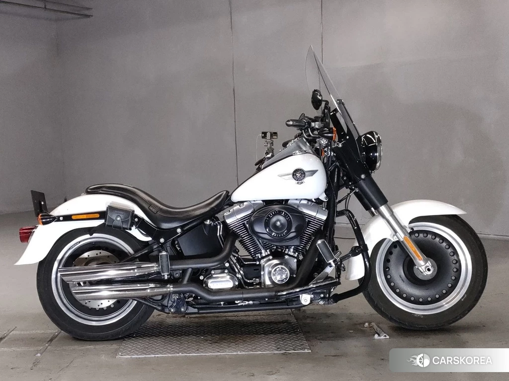 Проданный Harley-Davidson Softail Fat Boy Lo FLSTFB1580 2011 из Японии, фото 2