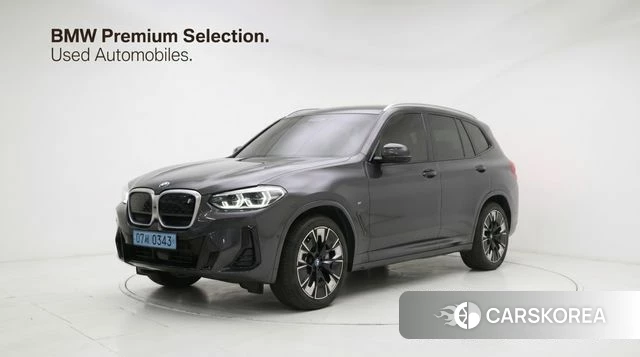 BMW iX3 2024 Серый из Кореи