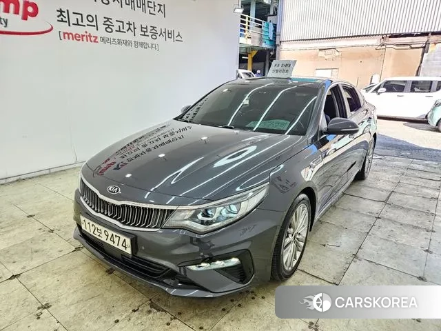 Kia The New K5 2nd generation 2018 Серый из Кореи