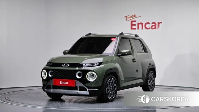 Hyundai Casper 2022 Зеленый из Кореи