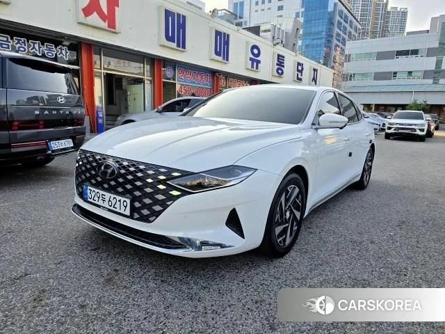 Hyundai The New Grandeur IG Hybrid 2022 Белый из Кореи