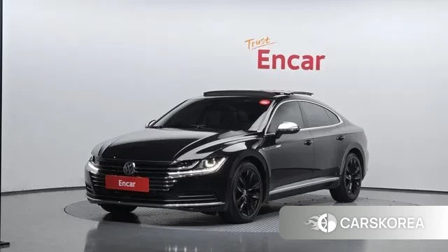Volkswagen Arteon 2019 Черный из Кореи