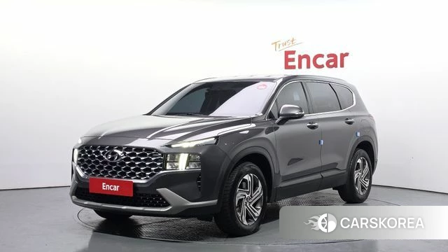 Hyundai The New Santa Fe 2021 Серый из Кореи