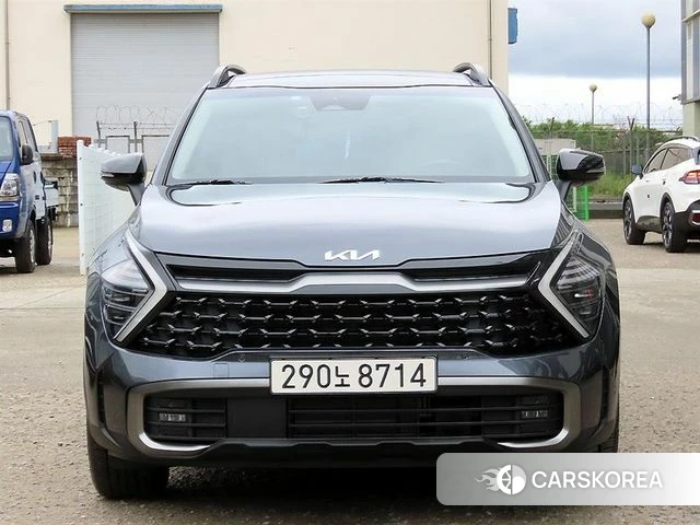 Kia Sportage 5th Generation Hybrid 2022 Серый из Кореи