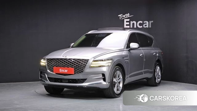 Genesis GV80 2021 Серебристо-серый из Кореи