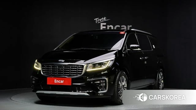 Kia The New Carnival 2018 Черный из Кореи