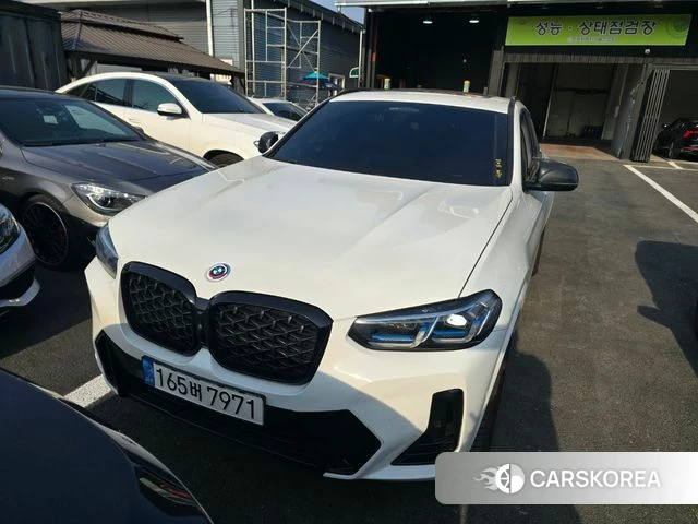 BMW X4 (G02) 2022 Белый из Кореи