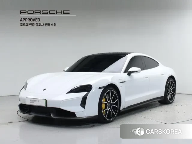 Porsche Taycan 2025 Белый из Кореи