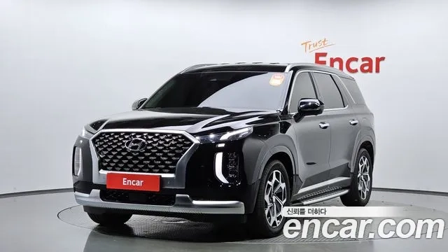 Hyundai Palisade 2021 Черный из Кореи