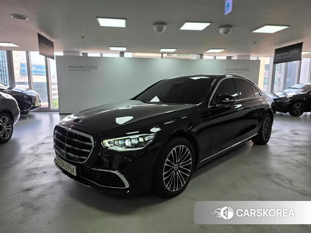 Mercedes-Benz S-Class W223 2024 Черный из Кореи