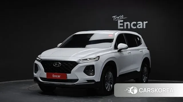 Hyundai Santa Fe TM 2018 Белый из Кореи