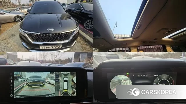 Kia Carnival 4th generation 2021 Белый из Кореи