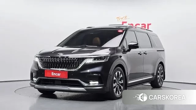 Kia Carnival 4th generation 2021 Серый из Кореи